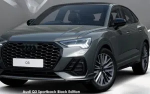 Audi Q3 Sportback 35 TFSI Black Edition August 2025