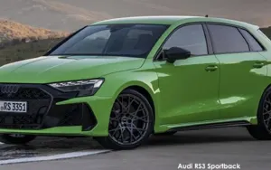 Audi RS3 Sportback Quattro Stronic August 2025