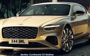 Bentley Continental GT Mulliner V8 (hybrid) October 2024