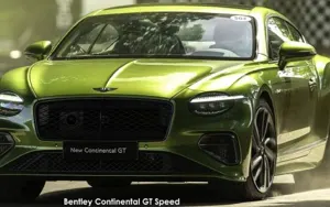 Bentley Continental GT Speed V8 (hybrid) July 2024