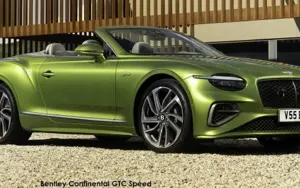 Bentley Continental GTC Speed V8 (hybrid) July 2024