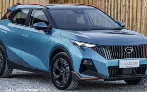 GAC GS3 Emzoom 1.5t R-Style August 2024