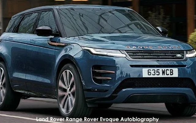 Evoque 2.0d Autobiography 147kw (d200) January 2026