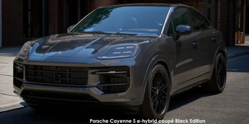 Porsche Cayenne Coupe Black Edition