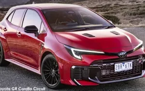 Toyota GR Corolla 1.6t Circuit A/T (5dr) January 2026