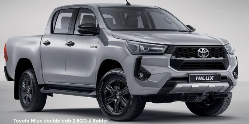 Toyota Hilux 2.4 GD-6 Raider 4x4 P/U D/C